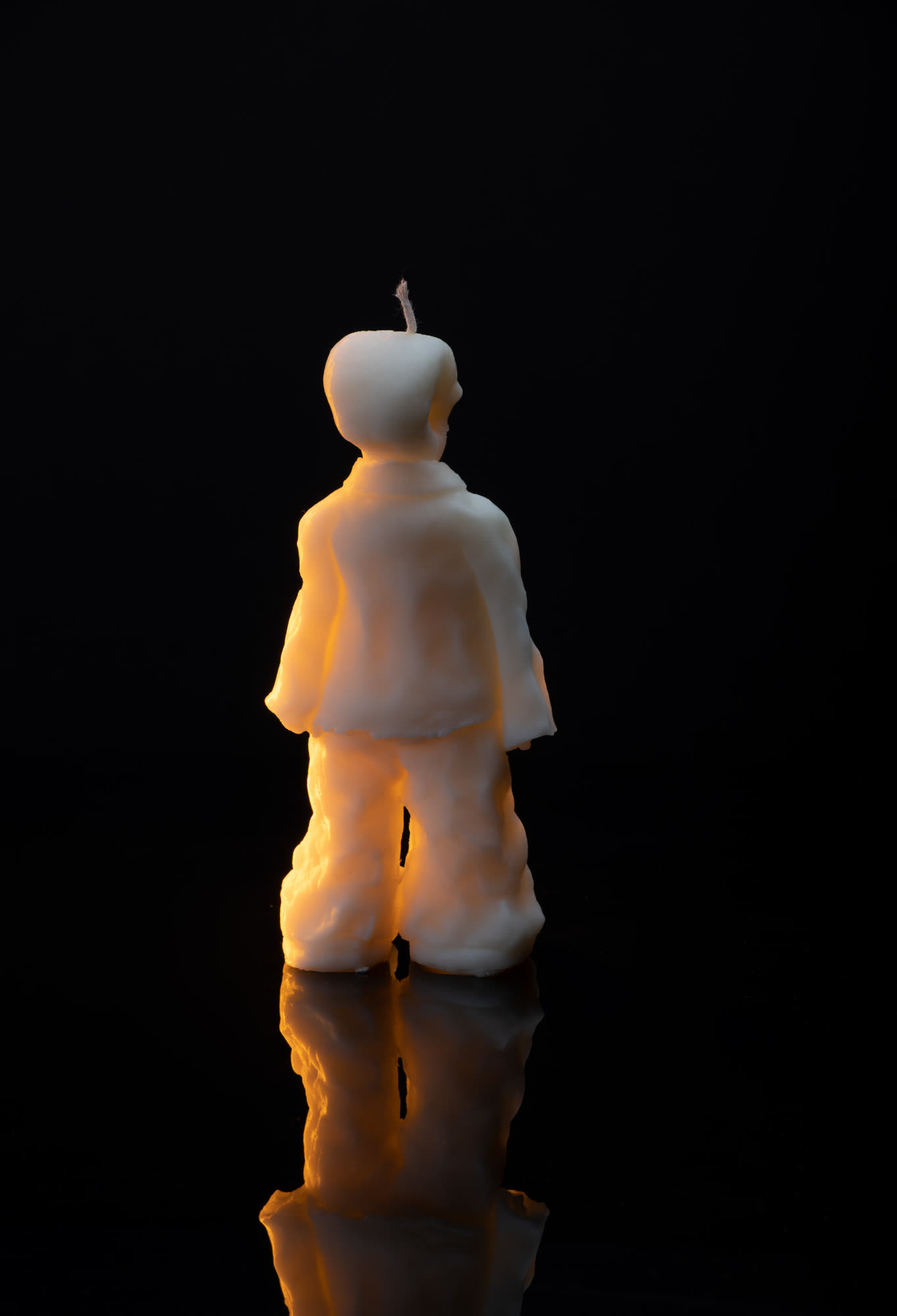 Sculptural candle four