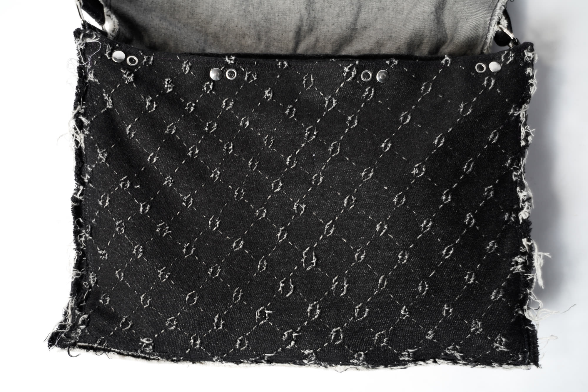 Denim bag detail